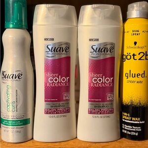 Suave Professionals Sheer Color Radiance Shampoo Set